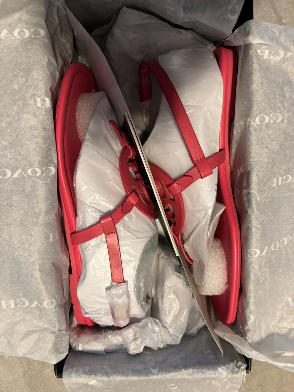 Coach Vibrant Resortwear Jaci Sandals  7